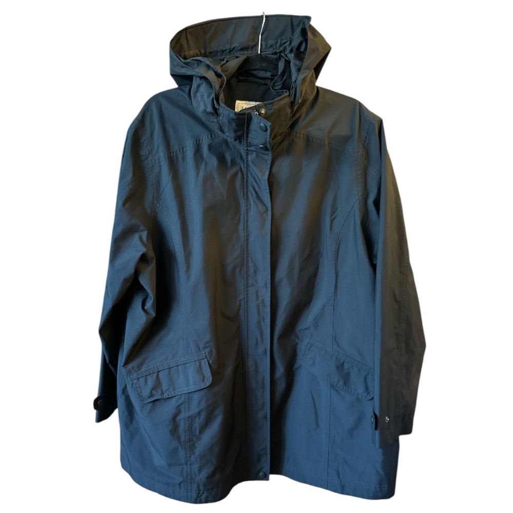 Ll Bean Rain/Wind Trenchcoat - image 1